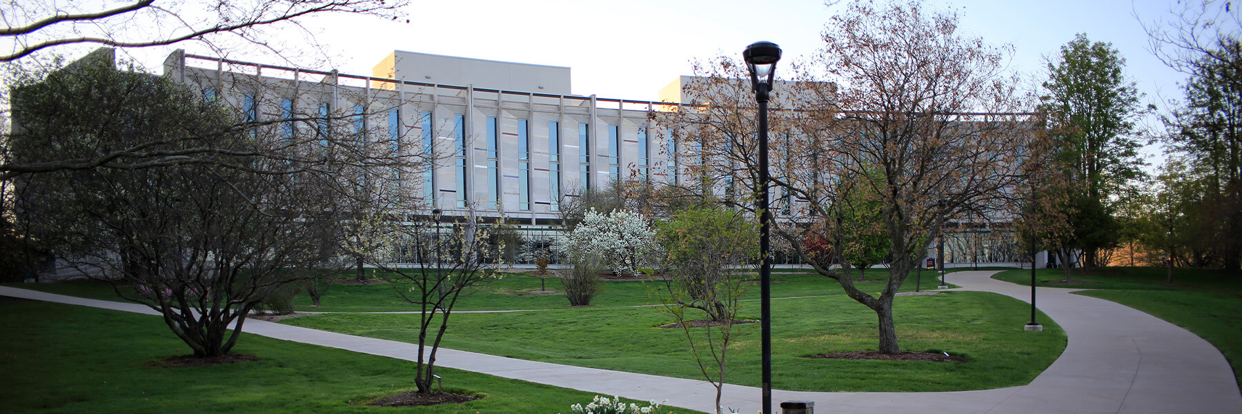 The Global and International Studies Building.